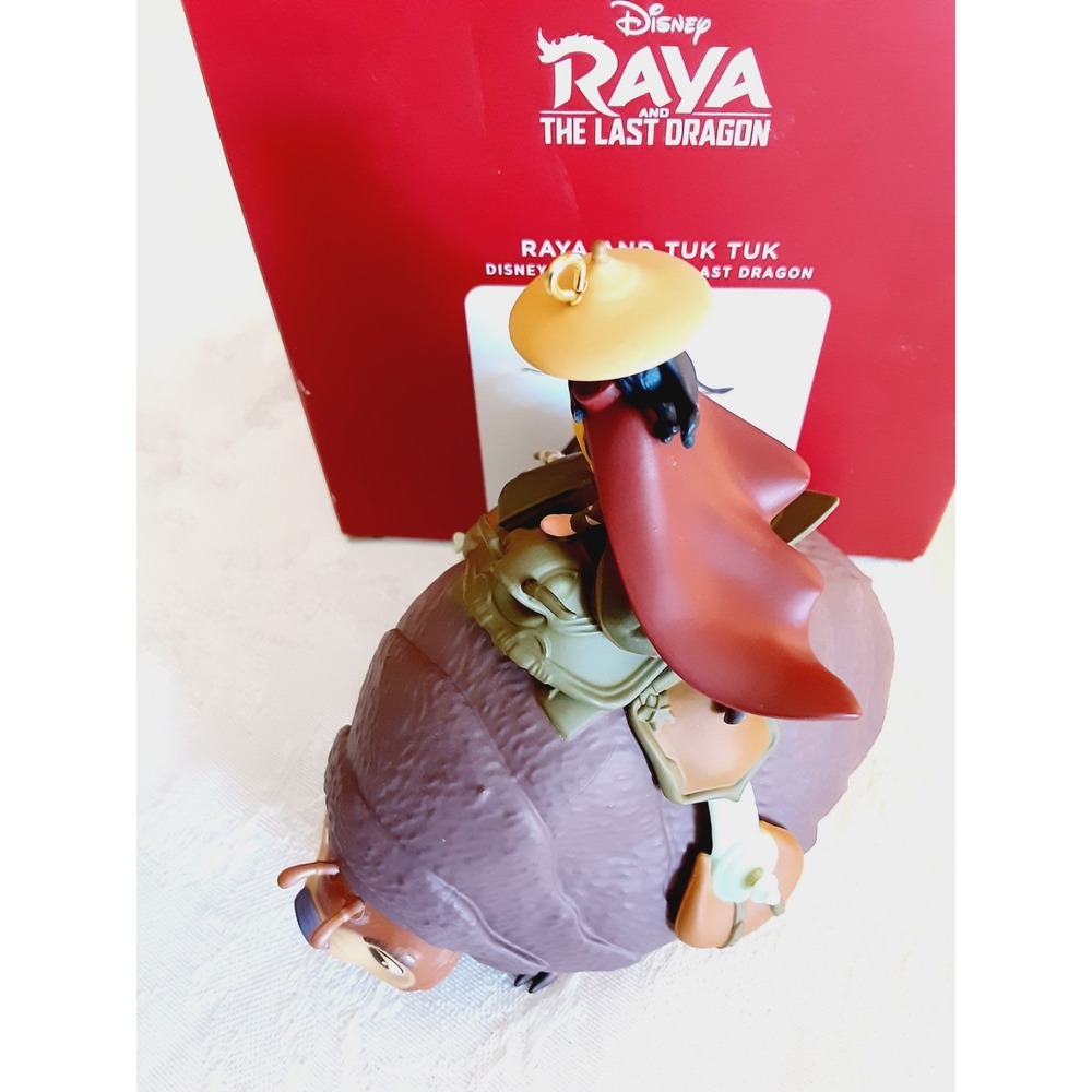 Hallmark Keepsake Disney Ornament 2021 Raya And TUK TUK the Last Dragon